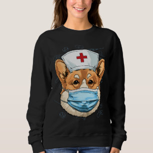 Camiseta Enfermeira de Cães Corgi - Graduação na Escola de 