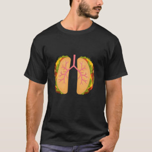 Camiseta enfermeira de cinco de maio pulmões tacos Pneumolo