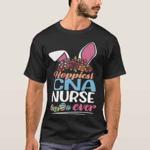 Camiseta Enfermeira de CNA Cute Hoppiest Alguma Vez Xadrez