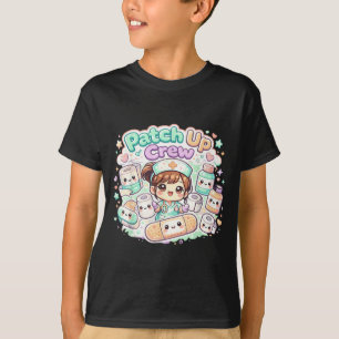 Camiseta Enfermeira de Cuidados com Feridas Equipe de Repar