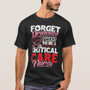 Camiseta Enfermeira de Cuidados Críticos Apreciação Enferma