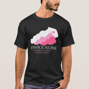 Camiseta Enfermeira de Cuidados Paliativos Eu Trabalho na S