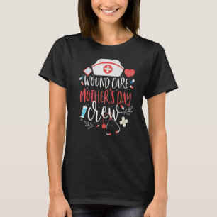 Camiseta Enfermeira de Dia de as mães de Wound Carruagem mã