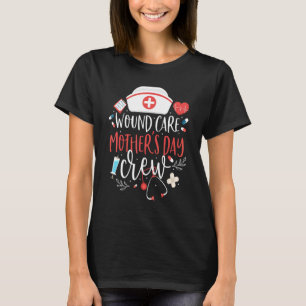 Camiseta Enfermeira de Dia de as mães de Wound Carruagem mã