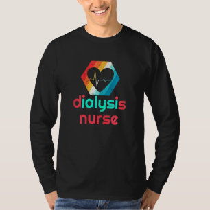 Camiseta Enfermeira de diálise amava enfermeiro estudante R