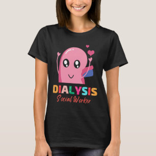 Camiseta Enfermeira de Diálise Nefrologia Doença Renal Enfe