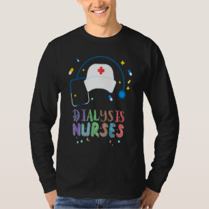 Camiseta Enfermeira de diálise Nefrologia Doença Renal Enfe