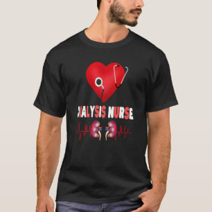 Camiseta Enfermeira de diálise Nefrologia Doença Renal Enfe