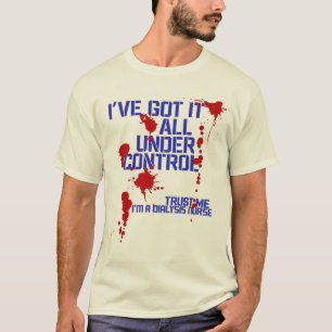 Camiseta Enfermeira de diálise Tenho tudo sob controle Eng