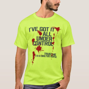 Camiseta Enfermeira de diálise Tenho tudo sob controle Engr