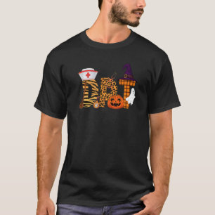 Camiseta Enfermeira de DPT de Halloween Nutricionista de VA