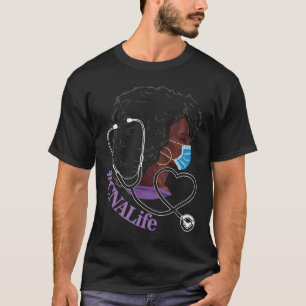 Camiseta Enfermeira de Emergência da CNA - Mulher Negra