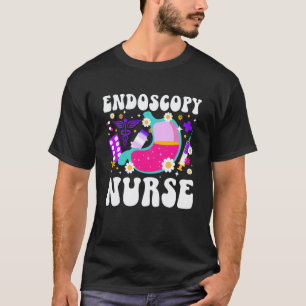 Camiseta Enfermeira de Endoscopia Groovy Enfermeira Endo En