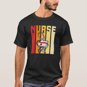Camiseta Enfermeira de enfermagem casa de repouso médica_6