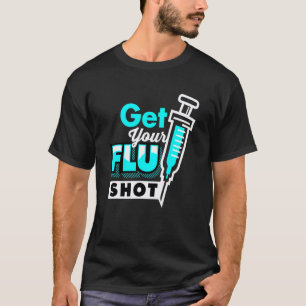Camiseta Enfermeira de Enfermagem Divertida Tome a Vacina C
