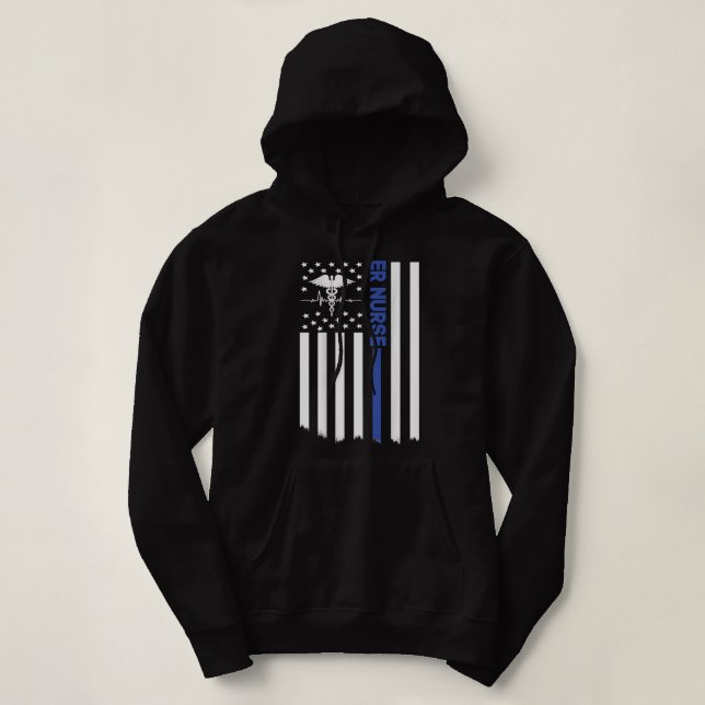 Camiseta Enfermeira de Enfermeira ER Enfermeira Para Mulher (Frente do Design)