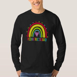 Camiseta Enfermeira de Equipe de Pediatria Para Mulheres Pe