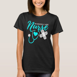 Camiseta Enfermeira de feridas RN Trabalho CNA Mãe Pai Enfe
