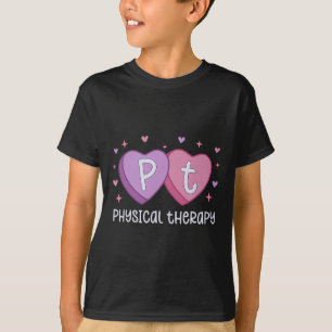 Camiseta Enfermeira de Fisioterapia Doces do Dia dos Namora