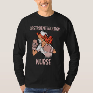 Camiseta Enfermeira de Gastroenterologia Luvas de Boxe Luta