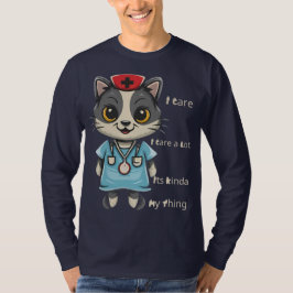 Camiseta Enfermeira de Gatos: É a minha coisa