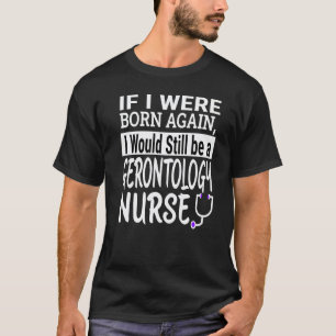 Camiseta Enfermeira de Gerontologia Escola de Enfermagem e