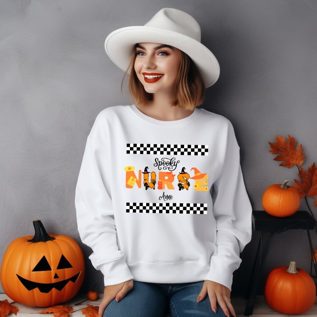 Camiseta Enfermeira de Halloween (Criador carregado)
