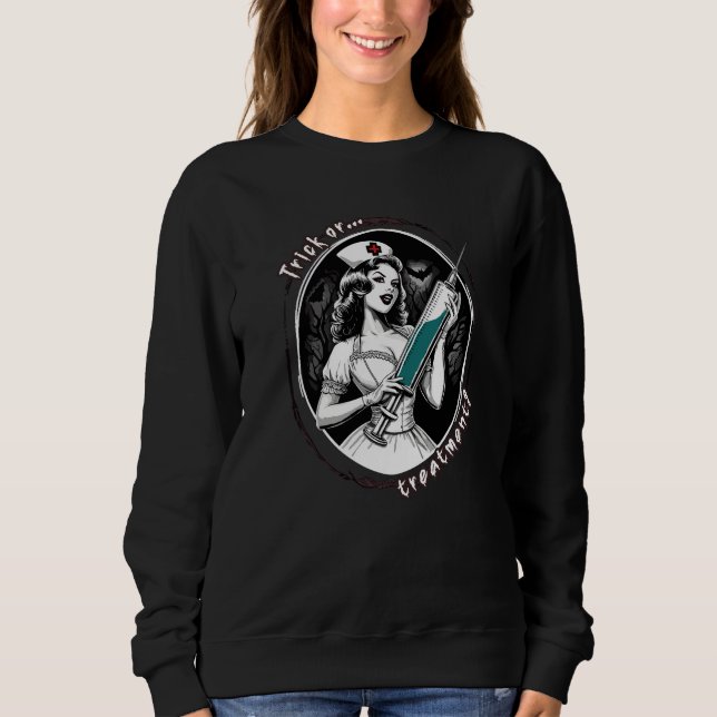 Camiseta Enfermeira de Halloween (Frente)