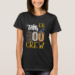 Camiseta Enfermeira de Halloween da Tripulação de Tecnologi