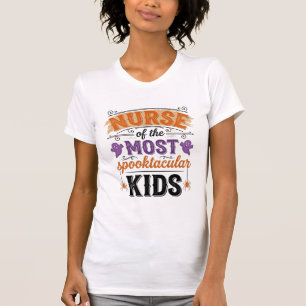 Camiseta Enfermeira de Halloween Espetacular Infantil Desig