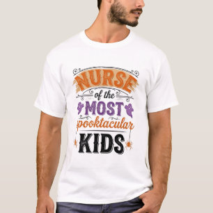 Camiseta Enfermeira de Halloween Espetacular Infantil Desig