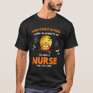 Camiseta Enfermeira de Halloween RN Médica ER ICU