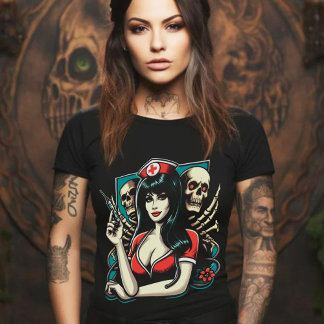 Camiseta Enfermeira de horror