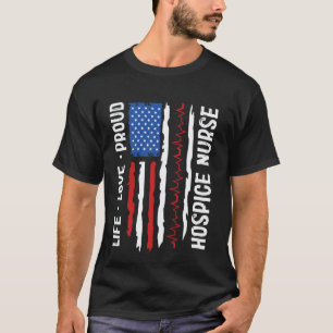 Camiseta Enfermeira de Hospice CNA Dia das Mulheres Veteran