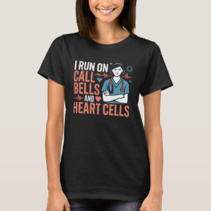 Camiseta Enfermeira de Laboratório de Cateterismo Trabalhad