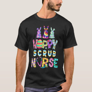 Camiseta Enfermeira de limpeza Alegre Páscoa, Stethoscope O