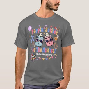Camiseta Enfermeira de Mãe e Bebê UTI Neonatal Garrafas Est