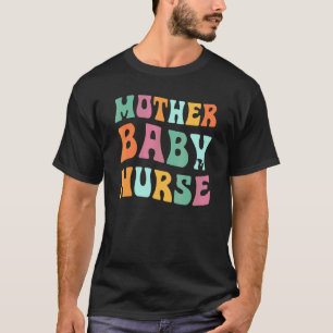 Camiseta Enfermeira de Mãe Pós-Parto Bebê Enfermagem Esteto