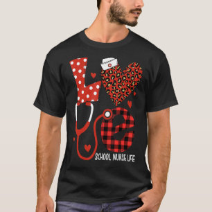 Camiseta Enfermeira de Namorados Leopard Plai, Enfermeira d