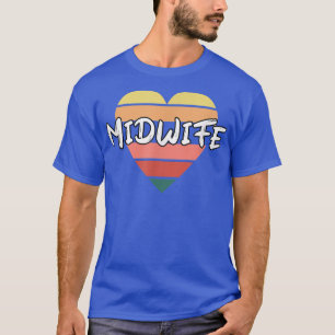 Camiseta Enfermeira de Nascimento Gravidez Parteira de Nasc
