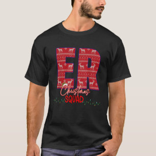 Camiseta Enfermeira de Natal da ER - Apreciação Corresponde