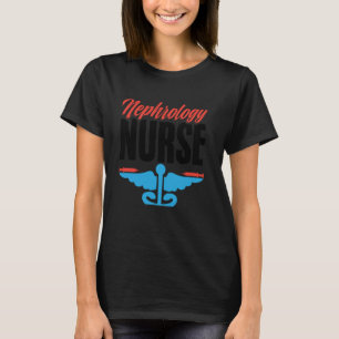 Camiseta Enfermeira de Nefrologia de Hemodiálise Enfermagem