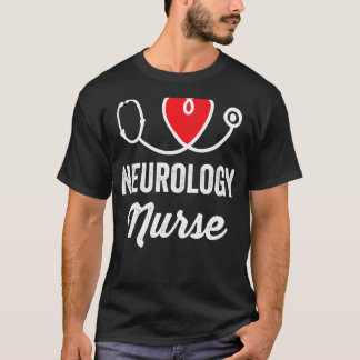 Camiseta Enfermeira de Neurologia Enfermagem Médica Enferme