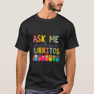 Camiseta Enfermeira de Nicu Pergunte-me Sobre Nosso Bebê Cu