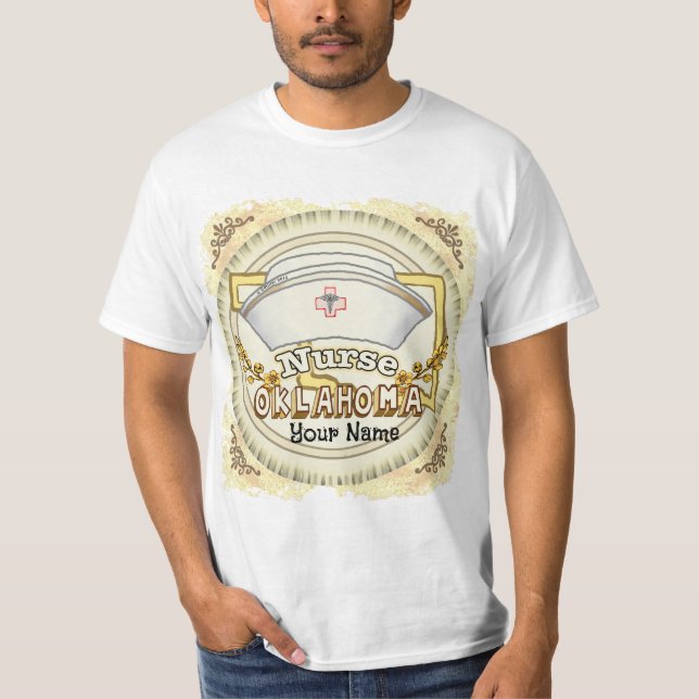 Camiseta Enfermeira de Oklahoma (Frente)
