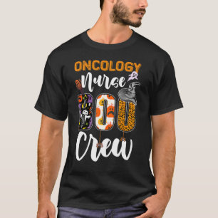Camiseta Enfermeira de Oncologia Boo Crew Funny Rn Hallowee