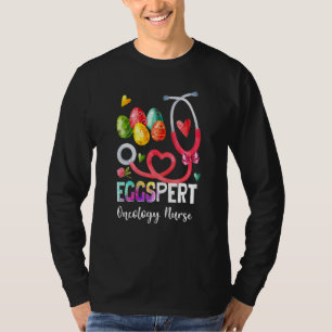 Camiseta Enfermeira de Oncologia Enfermeira Cony Stethoscop