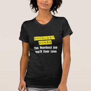 Camiseta Enfermeira de Oncologia... Trabalho mais difícil q