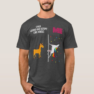 Camiseta Enfermeira de Ostomy-Care Unicorn Outros que você