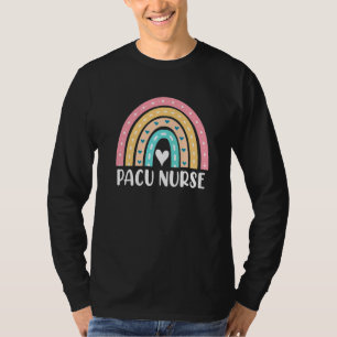 Camiseta Enfermeira de PACU para mulheres Unidade de cuidad